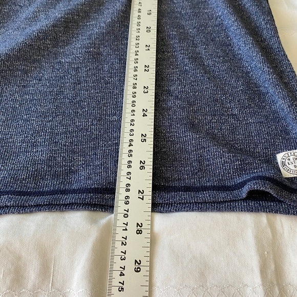 Buffalo David Bitton Men's‎ Blue Long Sleeve Medium Weight Henley T-Shirt Large - Picture 12 of 13